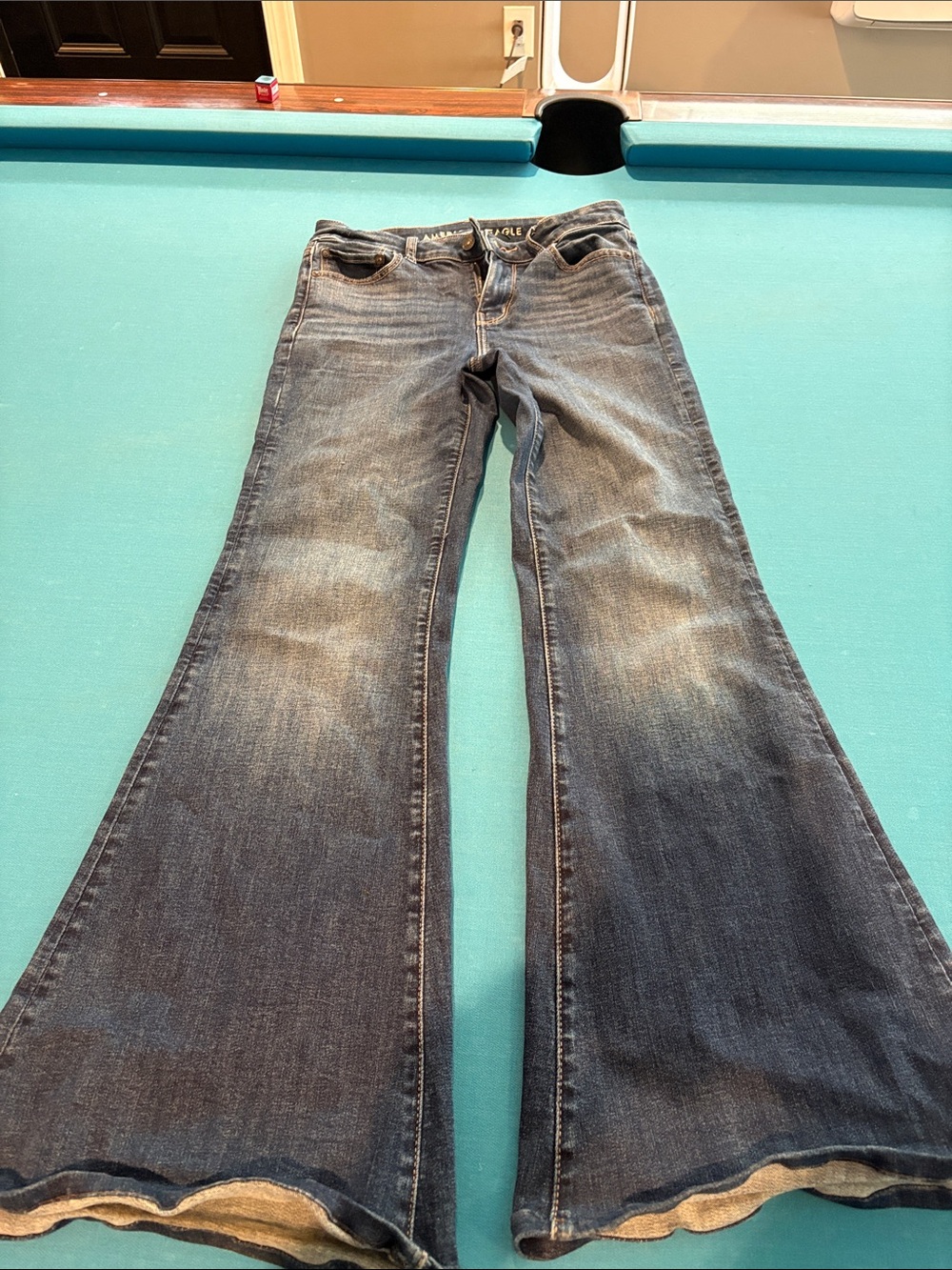 Dark wash flare